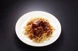 ビーフスパゲッティ/Beef Spaghetti (Japanese Style)（はり重グリル＆カレー）