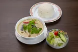 タイグリーンカレーセット Thai Green Curry Set（アジアンレストラン アティティ 中野マルイ店）
