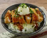 和風おろしカツ丼 Japanese-Style Grated White Radish Cutlet Rice Bowl（とんかつ 黒田屋）