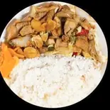ホルモンスタミナ丼（てんこもり弁当湊川店）