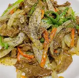牛肉黒胡椒炒め（興安園）