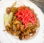 これはうまいぞ！ソース焼きそば！太麺！（野球食堂グランドスラム）