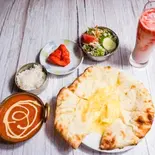 チーズナンセット Cheese Nan Set(マナカマナ インドネパールレストラン)