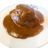 ハンバーグカリー【200g】（【menu限定価格商品あり】カリーWEST百名店2020 いずみバーグ 御幣島店）