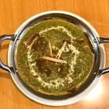 ほうれん草キマカレー Horensho Kema Curry(サンデス インドネパール レストラン)