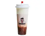 岩塩チーズフォームココアミルク(黒糖タピオカなし) Rock Salt Cheese Foam + Cocoa Milk (Without Brown Sugar Tapioca Pearls)（茶之恋 台湾タピオカ専門店）