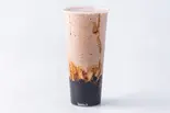 チョコバナナラテ(Lサイズのみ タピオカ入り商品)（タピオカミルクティー Cha-Cha (仁王のキンパ)）