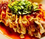 よだれ鶏台湾自家製辛みそ添え(台湾複合料理居酒屋 雅庄)