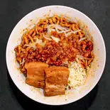 ブタマシガチ辛まぜそば More Pork Very Spicy Mazesoba Noodles（ガチで濃いヤツ）