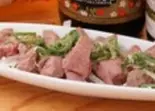 胡麻低温ハツ（居酒屋羨）