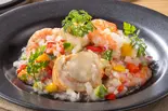 北海道産帆立と海老のマリネ100g（フロプレステージュ 所沢グランエミオ）