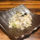 砂肝と茄子のマヨ炒め〜ずりマヨ〜（大阪お好み焼き ともくん家 赤坂見附店）