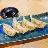 海老海鮮焼き餃子 (4個)【酢醤油】（【関西風＆広島風お好み焼き・鉄板焼き】 桜家）