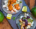 【肉好き必見】TACOS 2Pセット タンドリーチキン×せせり柚子胡椒（【タコスと本格スパイスカレーのお店】カフェロード門前仲町店）