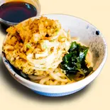冷しかき揚げうどん（しぶそば溝の口店）