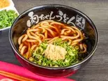 肉汁かけうどん(肉ちゃんうどん御笠川店)