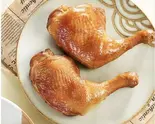 酱香卤鸡腿 (1個)鶏モモの中国醤油煮込み(中国流ピリ辛しゃぶしゃぶ 冒牌火锅菜)