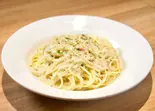 濃厚！カニミソのクリームパスタ（PASTA HOUSE Eni 五反田店）