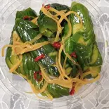 ピリ辛甘酢っぱい胡瓜漬物（東京煎餅菓子専門店 居酒屋 樺）