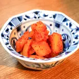 大根キムチ（大衆焼肉ホルモンやまだ上新庄店）
