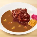 ポークロックカレー肉ダブル Pork Curry Rice w/ Double Tender Pork Chunks(すき家 福岡舞鶴店)