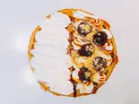 小倉＆黒蜜きな粉＆ミルククリーム（ワッフルパラダイスMIYAKO 用賀店）