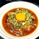 天津卵麻(天津麻婆丼)（鉄板グリルをかし ボリューム満点 吹田のB級グルメ発祥の地）