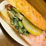 【ファチレセット】ほうれん草サンド ポテト付き(cafe facile)