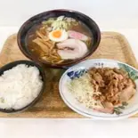 ラーメンと(小)焼き肉と(小)ごはんのセット（町中華つる平）
