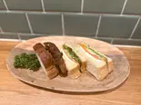 スモークサーモンサンド（カフェチクタク）