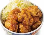 チリソースから揚げ丼 Chili Sauce Fried Chicken（元祖豚丼屋TONTON広島宝町店）