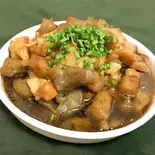【最強のアテ】秘伝の牛筋煮込み（海のユッケ丼 魚市 長居店）