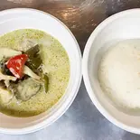 【当店名物】グリーンカレー(ライス付)（オリジナルタイカレー オラワン）
