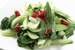 季節野菜の唐辛子炒め（西安料理 張家 恵比寿店）