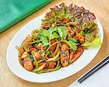 タイソーセージ炒め Thai Sausage Stir-Fry（インドアジアンキッチン シリジャナ）
