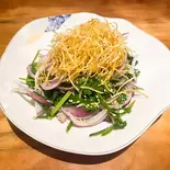 老虎菜/パクチーのさっぱりサラダ(天山見・西北本場料理店・刀削麺(HalalaFood))