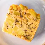 手作り黒ごまさつまいもケーキ（SANSOU CAFE）