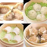 四種蒸し物盛り合わせ（萬来仙閣）