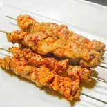 ラム肉串(羊肉串)（東京穆斯林飯店 ムスリム飯店）