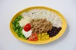 スパイシーポークボウル Red Hot Carnitas Bowl（フリホーレスブリトー＆サラダ 麻布十番）