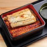 蒲焼:黒白 鰻特大 ご飯並(うな重 アークヒルズ店)