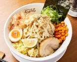 デラックス 背脂ニンニクG系 冷やしまぜそば（二郎インスパイア系 まぜそば ちゅるる）
