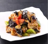 地三鲜 じゃが芋と茄子とピーマンの煮付け（ビャンビャン麺 朋友）