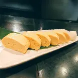 焼きたてだし巻き玉子(落日酒楽)