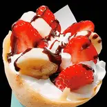 ストロベリーバナナチョコ生クリーム（クレープハウスTUKURU 一ツ橋店）