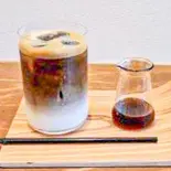 ほうじ茶ラテ（千寿茶房）