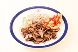 DONER BEEF KEBABドネル 牛焼肉削ぎ切り ( HALAL)  トルコ料理（トルコ料理ボスボラスハサン新宿店）