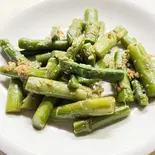 アスパラ炒め Aspara Itame（ネパール料理SHIRISHA BHANSAGHAR）