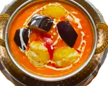 ナスとジャガイモのカレー Eggplant＆Potato Curry（シブシャンカル 七隈店）