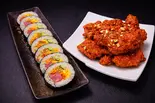 韓国スペシャルセット(キンパ1本+チキン5P)【1人前】(ソウルチキン ソウル物語)